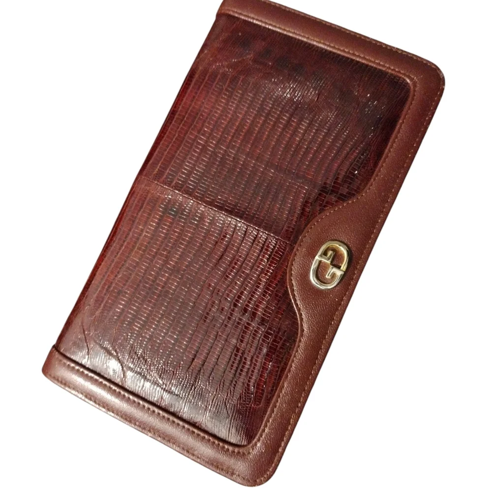 Vintage Rare Wine Gucci Purse W/Chain Strap - Picture 5 of 9